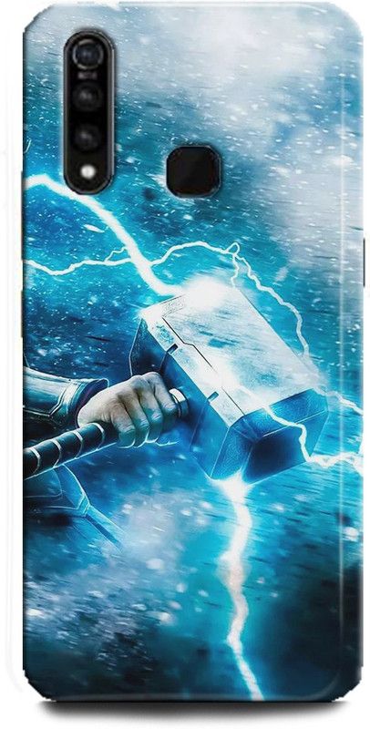 INDICRAFT Back Cover for Vivo Z1Pro, Vivo 1951, Thor, Printed  (Multicolor, Shock Proof, Pack of: 1)