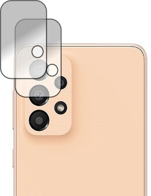 Transparent Back Camera Lens Glass Protector for Oii Samsung Galaxy Galaxy A33 5G  (Pack of: 2)