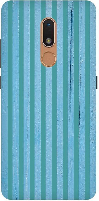 Vaultart Back Cover for Nokia C3  (Blue, Dual Protection, Silicon, Pack of: 1)