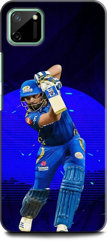 INDICRAFT Back Cover for Realme C11, RMX2185 HARDIK PANDYA, MUMBAI INDIANS, IPL, CRICKETER, BATSMAN, SPORTS  (Multicolor, Shock Proof, Pack of: 1)