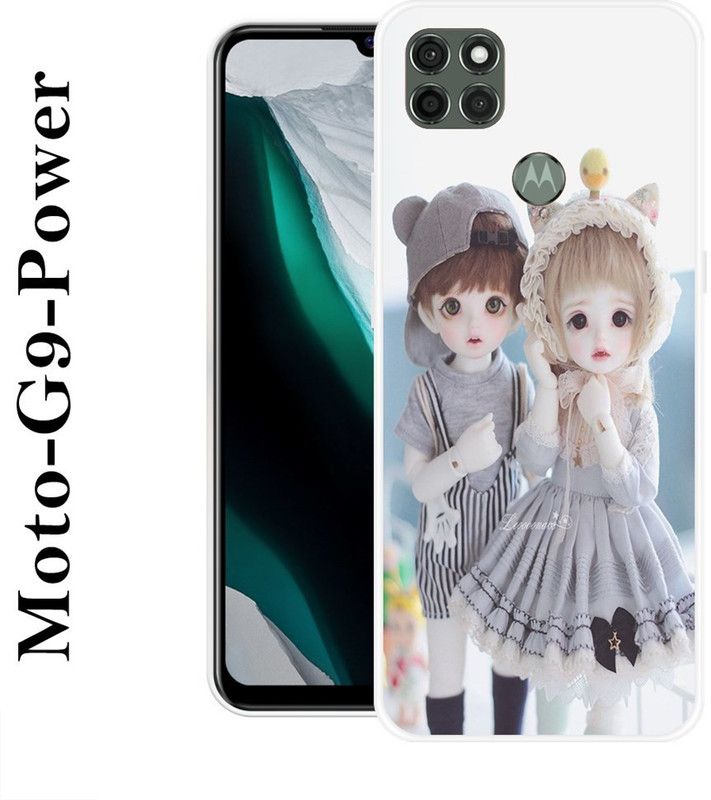 KUDI Back Cover for Motorola Moto G9 Power  (Multicolor, Grip Case, Silicon)