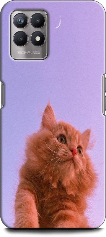 Dronk Back Cover for Realme 8i, RMX3151 CAT, CUTE, CAT, LOVELY, CAT, MEOW  (Multicolor, Dual Protection, Pack of: 1)