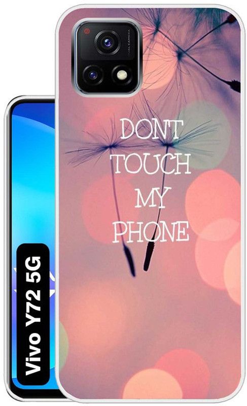 Case Club Back Cover for Vivo Y72 5G  (Pink, Grip Case, Silicon, Pack of: 1)
