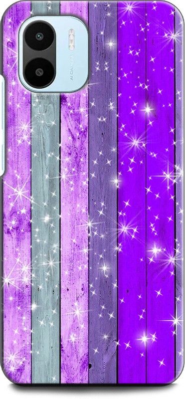 INDICRAFT Back Cover for REDMI A1 BLUE WALL, TEXTURE, ABSTRACT ART, COLORFUL, STARS  (Multicolor, Shock Proof, Pack of: 1)