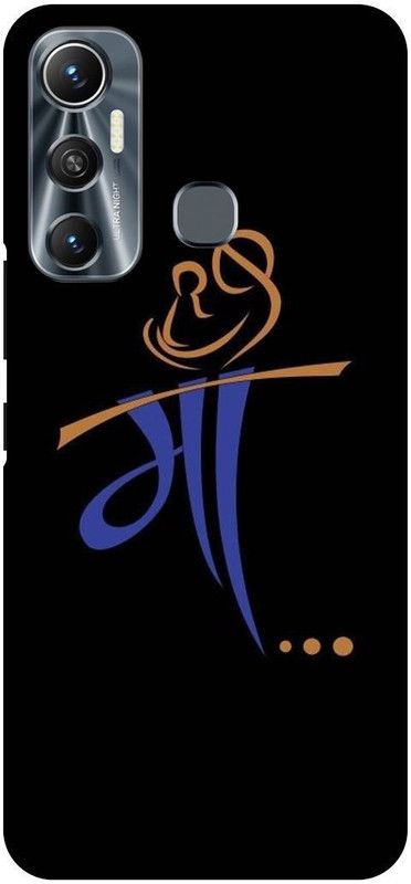 FIKORA Back Cover for Infinix Hot 11, X662, MOM, MOTHER, MAA, LOVE  (Black, Hard Case, Pack of: 1)