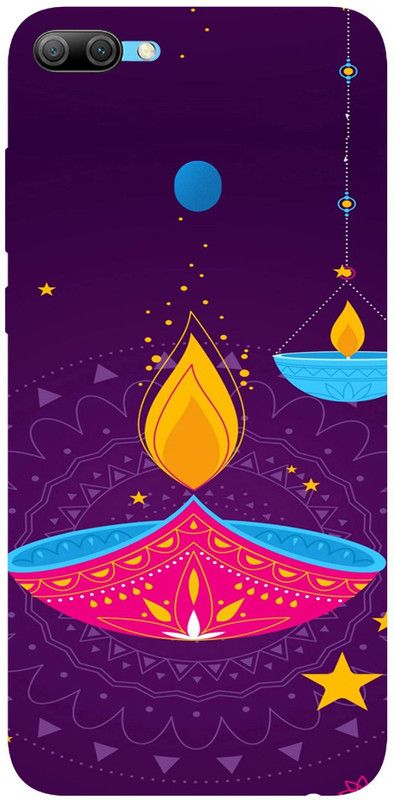 Yuphoria Back Cover for Honor 9N  (Multicolor, Grip Case, Silicon)