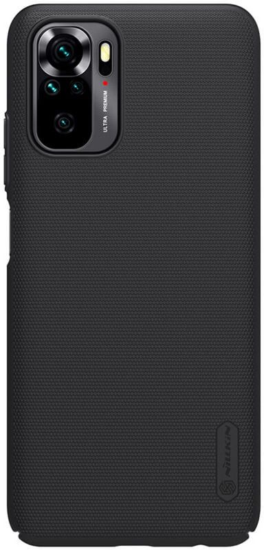 Nillkin Back Cover for Redmi Note 10 / Note 10S  (Black, Shock Proof, Pack of: 1)