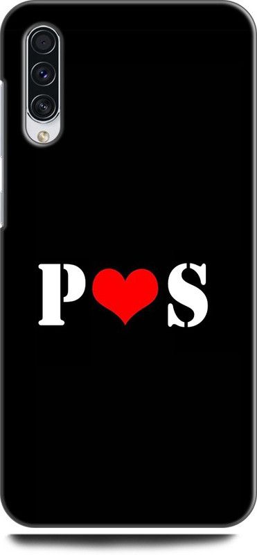 Afterglow Back Cover for SAMSUNG Galaxy A30s P S, P LOVES S, NAME, LETTER, ALPHABET, PS LOVE, HART  (Multicolor, Shock Proof)