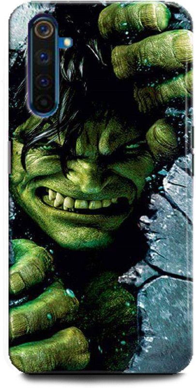Afterglow Back Cover for Realme 6 HULK, ANGRY HULK, MARVEL, AVENGERS, SUPERHERO, COMIC  (Multicolor, Shock Proof, Pack of: 1)