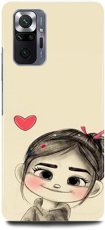 JUGGA Back Cover for Redmi Note 10 Pro Max, GIRL, CUTE, GIRL, LOVELY, GIRL, ANIME, LOVE  (Beige, Hard Case, Pack of: 1)