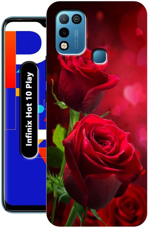 Rstyle Back Cover for Infinix Hot 10 Play  (Multicolor, Dual Protection, Silicon)
