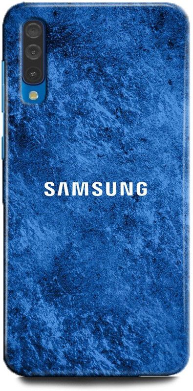 FIKORA Back Cover for Samsung Galaxy A50/SM-A505FZKDINS SAMSUNG SIGN PRINTED  (Multicolor, Hard Case, Pack of: 1)
