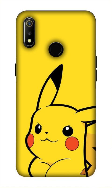 Vrisapati Back Cover for Realme 3, Realme 3i  (Yellow, Hard Case, Pack of: 1)