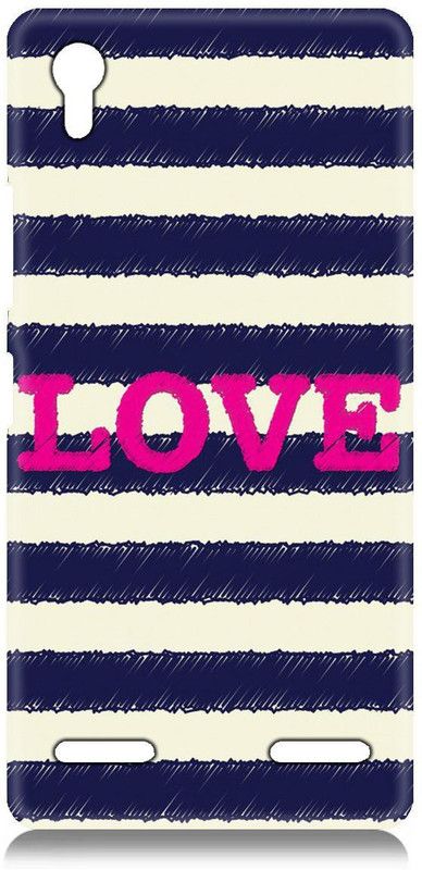 Smutty Back Cover for Lenovo A6000 Plus - Love Print  (Multicolor, Hard Case)