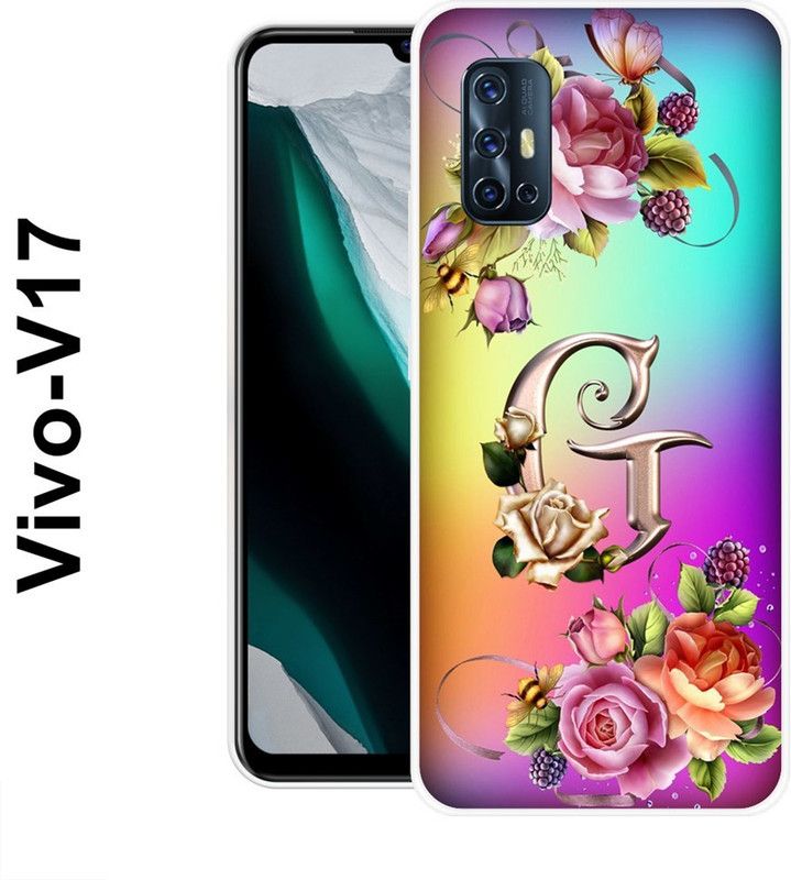 KLC Back Cover for Vivo V17  (Multicolor, Grip Case, Silicon)