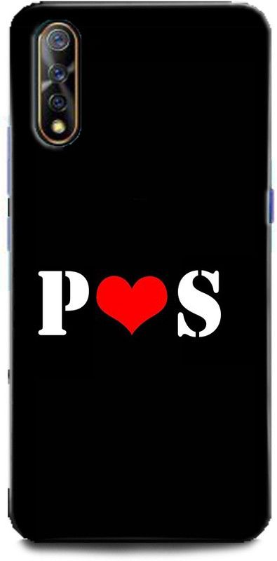 Afterglow Back Cover for Vivo Z1x P S, P LOVES S, NAME, LETTER, ALPHABET, PS LOVE, HART  (Multicolor, Shock Proof, Pack of: 1)