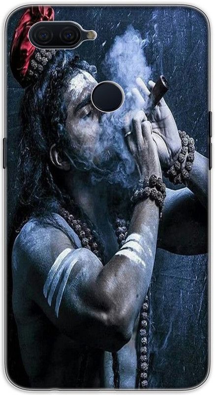 itrusto Back Cover for Oppo A11k, Oppo A11k Shiv ji PRINTED BACK COVER  (Multicolor, Grip Case, Silicon, Pack of: 1)