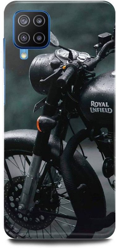 FRONK Back Cover for Samsung Galaxy M32, ROYAL, ENFIELD, BULLET, BIKE, LOVER, RACER  (Black, Hard Case, Pack of: 1)