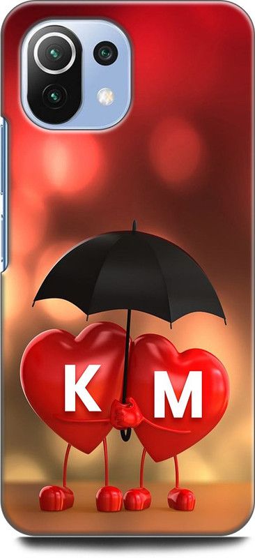 KEYCENT Back Cover for Mi 11 Lite  (Multicolor, Shock Proof, Pack of: 1)