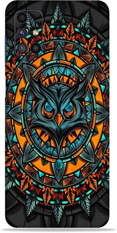 Gizmo Wraps Samsung Galaxy M51, Mighty Owl-6 Mobile Skin  (Multicolor)