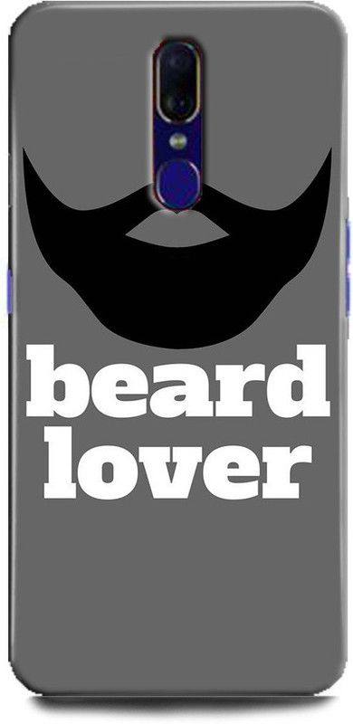 FIKORA Back Cover for OPPO A9/CPH1938 BEARD LOVER PRINTED  (Multicolor, Hard Case, Pack of: 1)