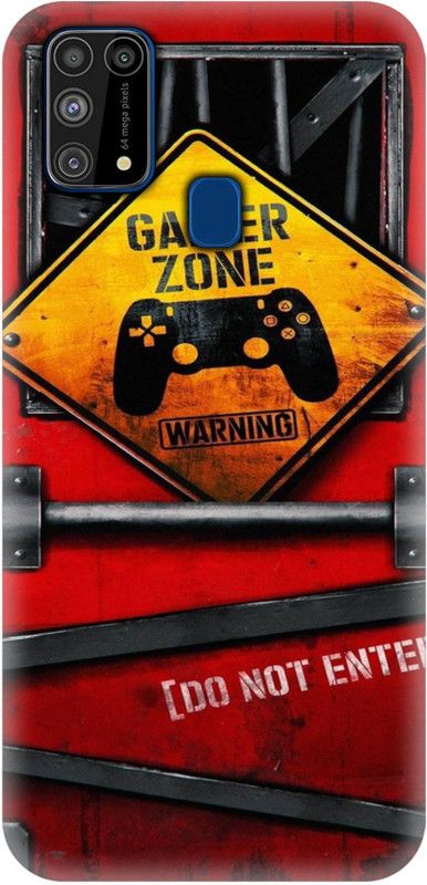 #Uncultured Back Cover for Samsung Galaxy M31, Samsung Galaxy F41, Samsung Galaxy M31 Prime - Game Print  (Black, Red, Hard Case, Pack of: 1)