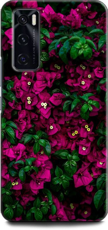 KEYCENT Back Cover for Vivo V20 SE, V2022 TREES, NATURE, COLOURFUL GARDEN, GREEN, FLOWERS  (Multicolor, Pack of: 1)
