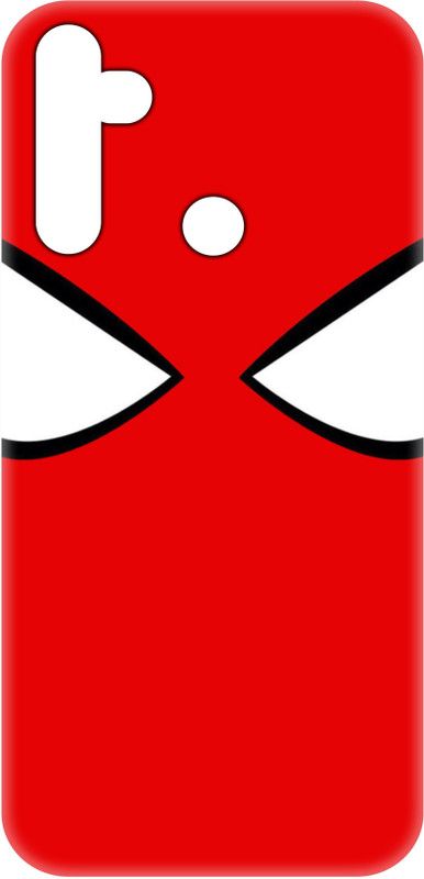 Smutty Back Cover for Realme 5s, RMX1925 - Spider Eyes  (Multicolor, Hard Case, Pack of: 1)