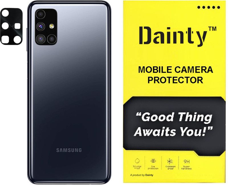 Dainty Back Camera Lens Glass Protector for Samsung Galaxy M51  (Pack of: 1)