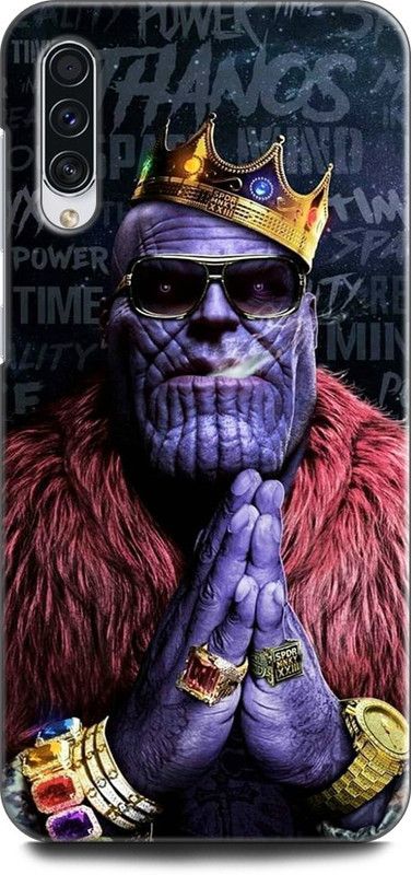Afterglow Back Cover for SAMSUNG Galaxy A50s THANOS, AVENGERS, END GAME, VILLAIN, SUPER VILLAIN, MARVAL, THANOS  (Multicolor, Shock Proof, Pack of: 1)