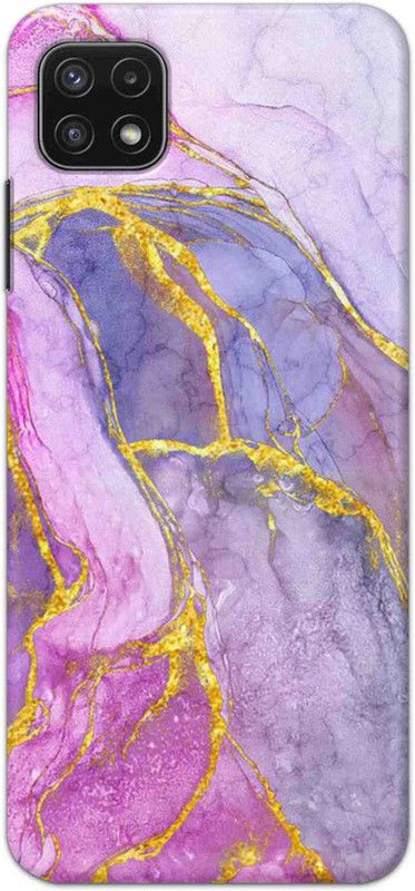 NDCOM Back Cover for Samsung Galaxy A22 5G Marble Pattern Printed  (Multicolor, Hard Case, Pack of: 1)