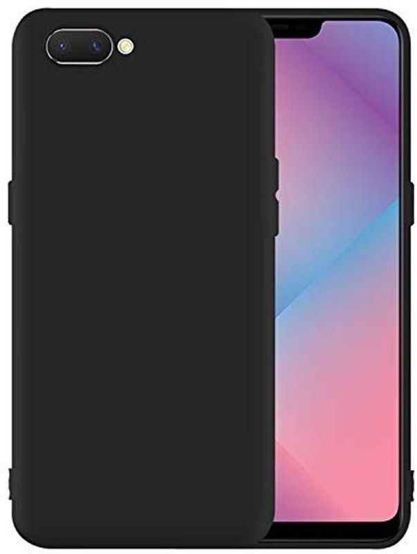 Outlier Back Cover for OPPO Realme 1  (Black, Silicon)