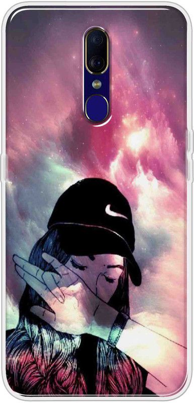 Hansviprint Back Cover for Oppo F11  (Multicolor, Grip Case, Silicon)