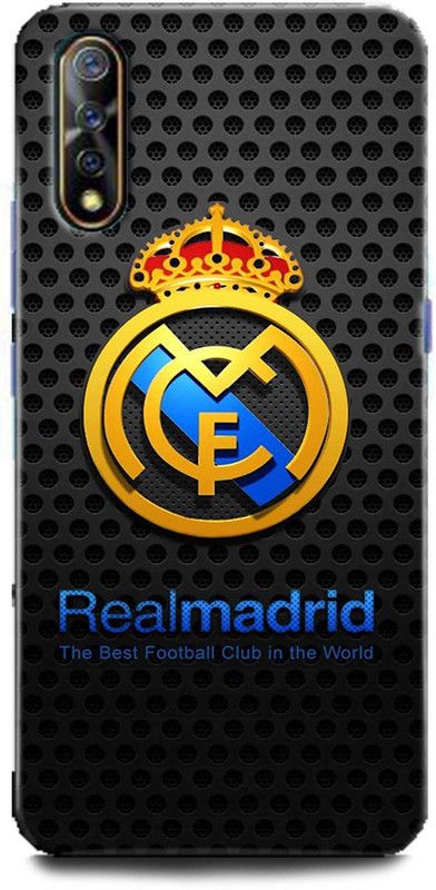 Afterglow Back Cover for Vivo S1 REAL MADRID, RONALDO, FOOTBALL, FOOTBALL CLUB, LOGO  (Multicolor, Shock Proof, Pack of: 1)