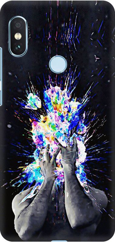 eCase Back Cover for Xiaomi Mi 8  (Multicolor, Hard Case, Pack of: 1)