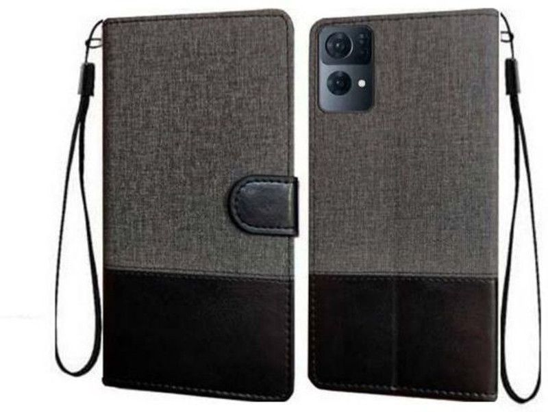 RidivishN Back Cover for OPPO Reno7 Pro 5G  (Black, Shock Proof, Pack of: 1)
