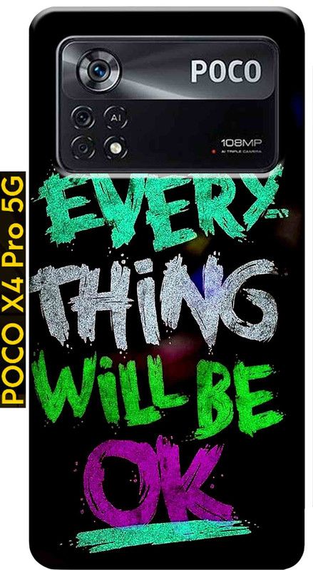 YornoSis Back Cover for Poco X4 Pro 5G 2755  (Multicolor, Dot View, Silicon, Pack of: 1)