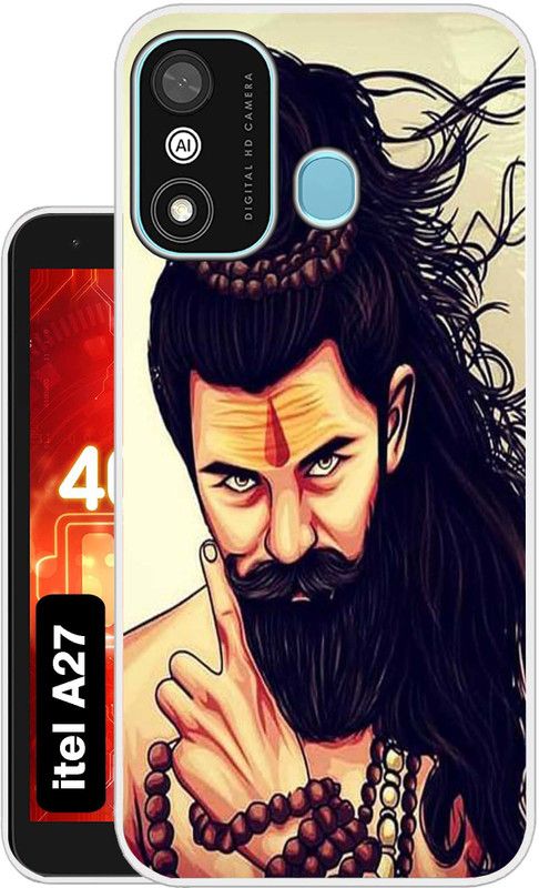 Case Club Back Cover for Itel A27  (Yellow, Camera Bump Protector, Silicon, Pack of: 1)