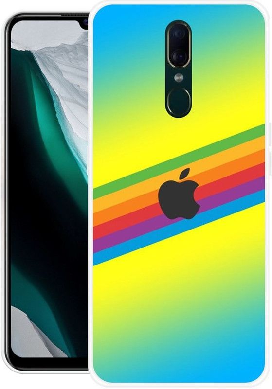 vaidik Back Cover for Oppo A9, Oppo F11  (Multicolor, Dual Protection, Silicon, Pack of: 1)