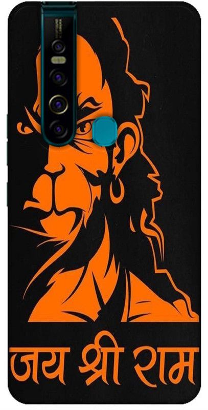 REALKING Back Cover for Tecno Camon 15 Pro  (Black, Orange, Grip Case, Silicon, Pack of: 1)