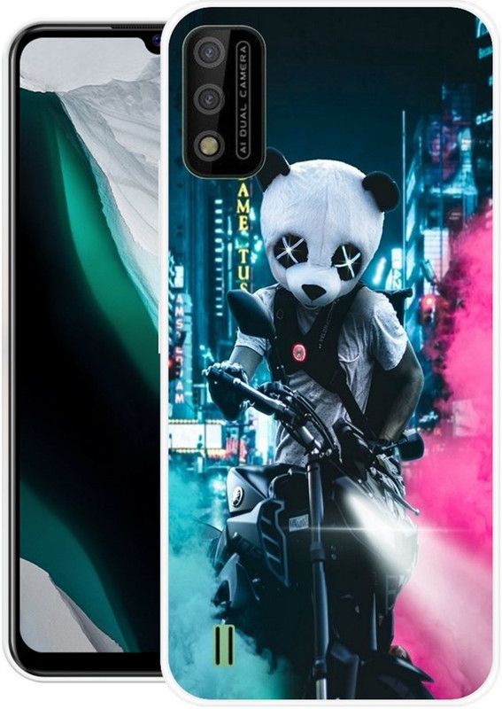 SHIVKUDI Back Cover for Itel A26  (Multicolor, Grip Case, Silicon, Pack of: 1)