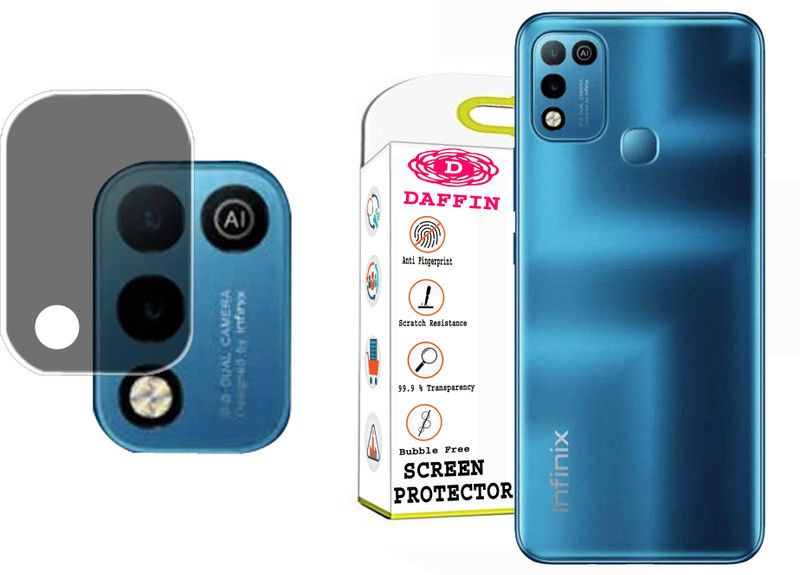 Daffin Back Camera Lens Glass Protector for Infinix Hot 10 Play  (Pack of: 1)