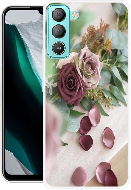 Krtagy Back Cover for Tecno Pop 5 pro, Tecno Pop 5 Lite  (Multicolor, Dual Protection, Silicon, Pack of: 332)