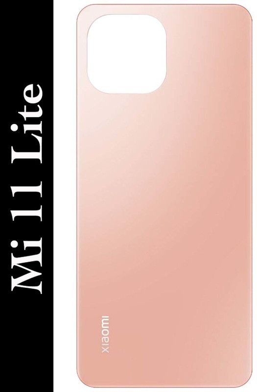 Unique4Ever Mi 11 Lite ( GLASS ) Back Panel  (Tuscany Coral)
