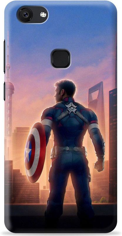 Crafter Back Cover for VIVO V7  (Multicolor, Shock Proof, Pack of: 1)