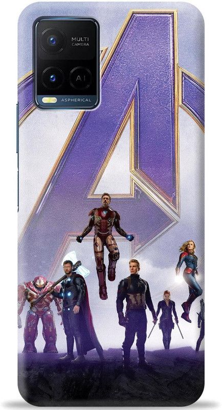 Coverpur Back Cover for Vivo Y21G  (Purple, Shock Proof, Pack of: 1)