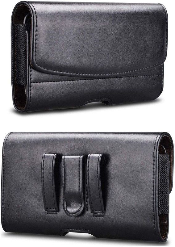 VeeGee Pouch for Apple iPhone XS Max  (Black, Holster)