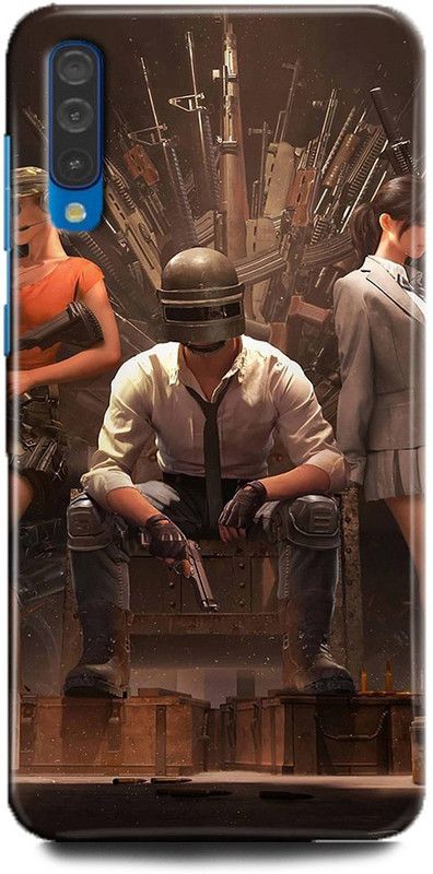 FIKORA Back Cover for Samsung Galaxy A50s/SM-A507FZLVINS PUBG GAME PRINTED  (Multicolor, Hard Case, Pack of: 1)