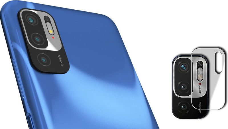 hirdesh Back Camera Lens Glass Protector for REDMI NOTE 10T 5G  (Pack of: 1)