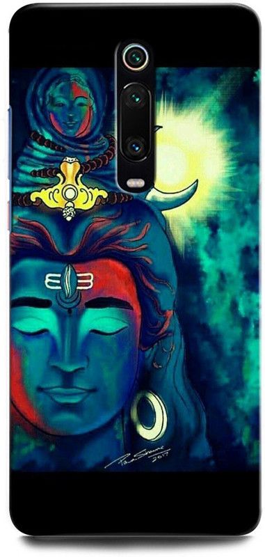 INTELLIZE Back Cover for Redmi K20 MZB7758IN SHIVJI, LORD SHIVA, MAHADEV, BHOLENATH, TRISHUL  (Multicolor, Hard Case, Pack of: 1)